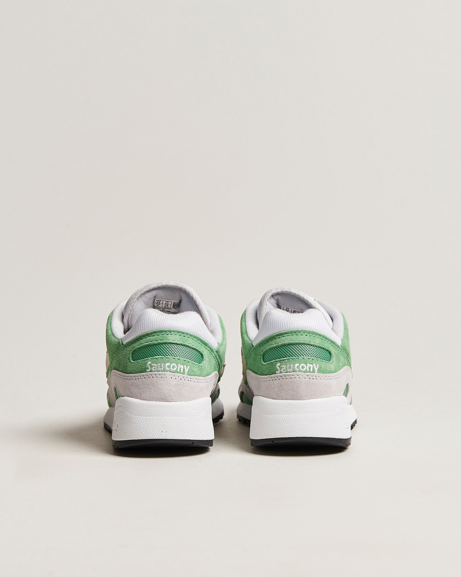 Herr | Saucony Shadow 6000 Sneaker Green/Grey | Saucony | Shadow 6000 Sneaker Green/Grey