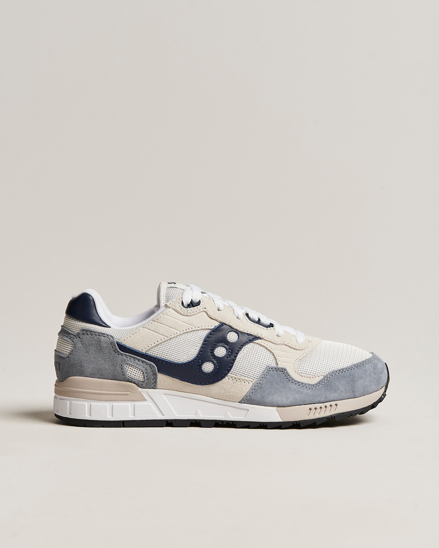 Herr | Saucony Shadow 5000 Sneaker Light Grey/Navy | Saucony | Shadow 5000 Sneaker Light Grey/Navy