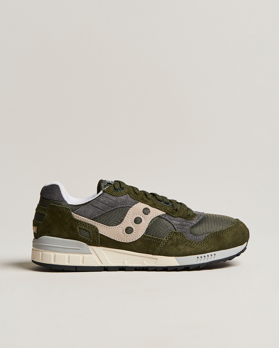Herr | Saucony Shadow 5000 Sneaker Green/Grey | Saucony | Shadow 5000 Sneaker Green/Grey