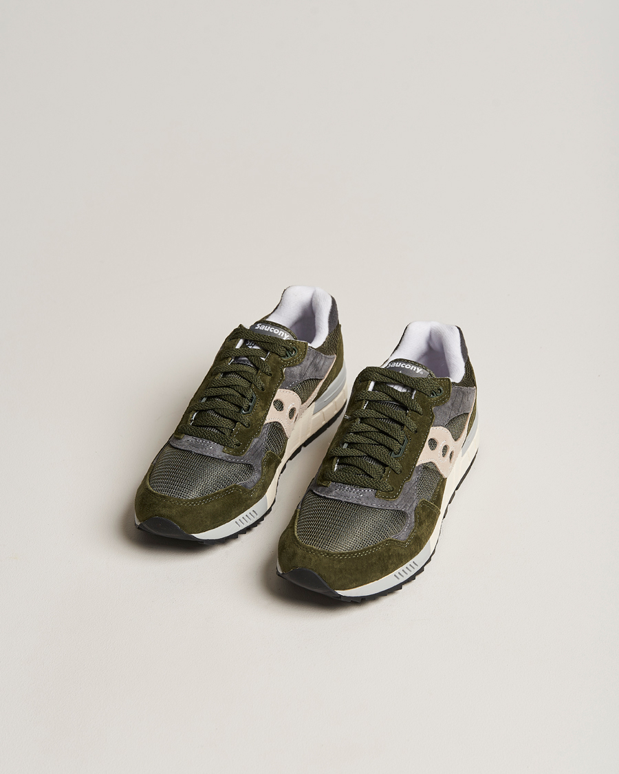 Herr | Saucony Shadow 5000 Sneaker Green/Grey | Saucony | Shadow 5000 Sneaker Green/Grey