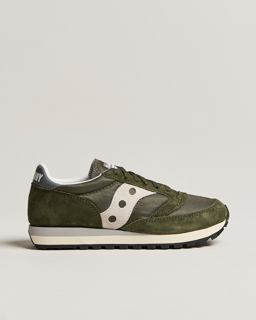 Herr | Saucony Jazz 81 Sneaker Green/Silver | Saucony | Jazz 81 Sneaker Green/Silver