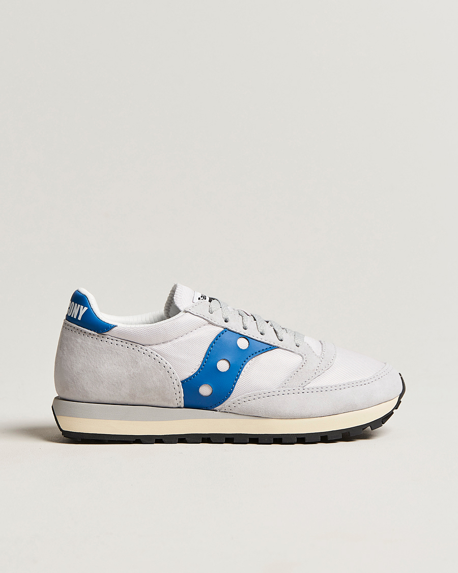 Herr | Saucony Jazz 81 Sneaker Grey/Blue | Saucony | Jazz 81 Sneaker Grey/Blue
