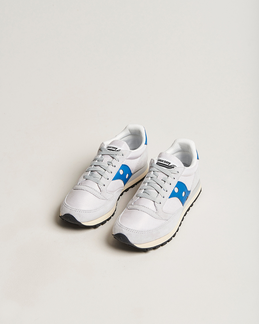 Herr | Saucony Jazz 81 Sneaker Grey/Blue | Saucony | Jazz 81 Sneaker Grey/Blue