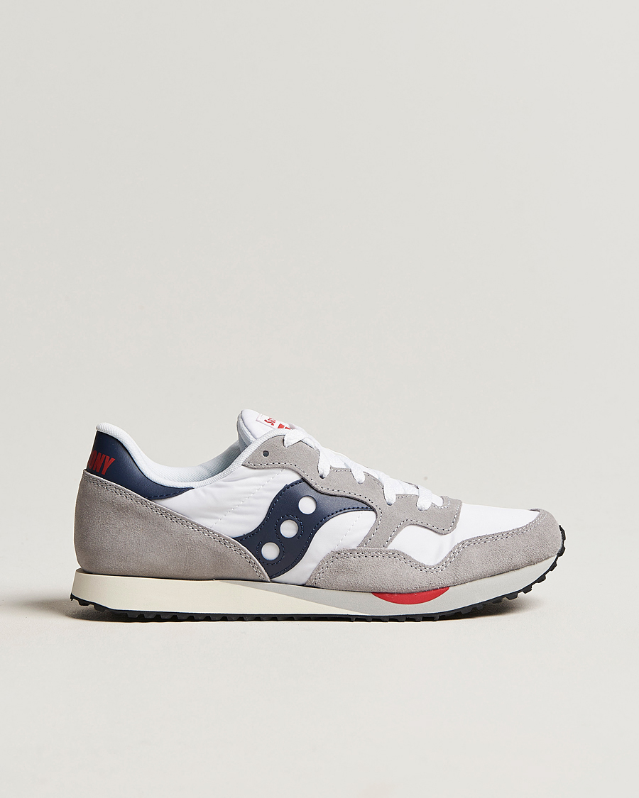 Herr | Saucony DXN Trainer Sneaker White/Navy | Saucony | DXN Trainer Sneaker White/Navy