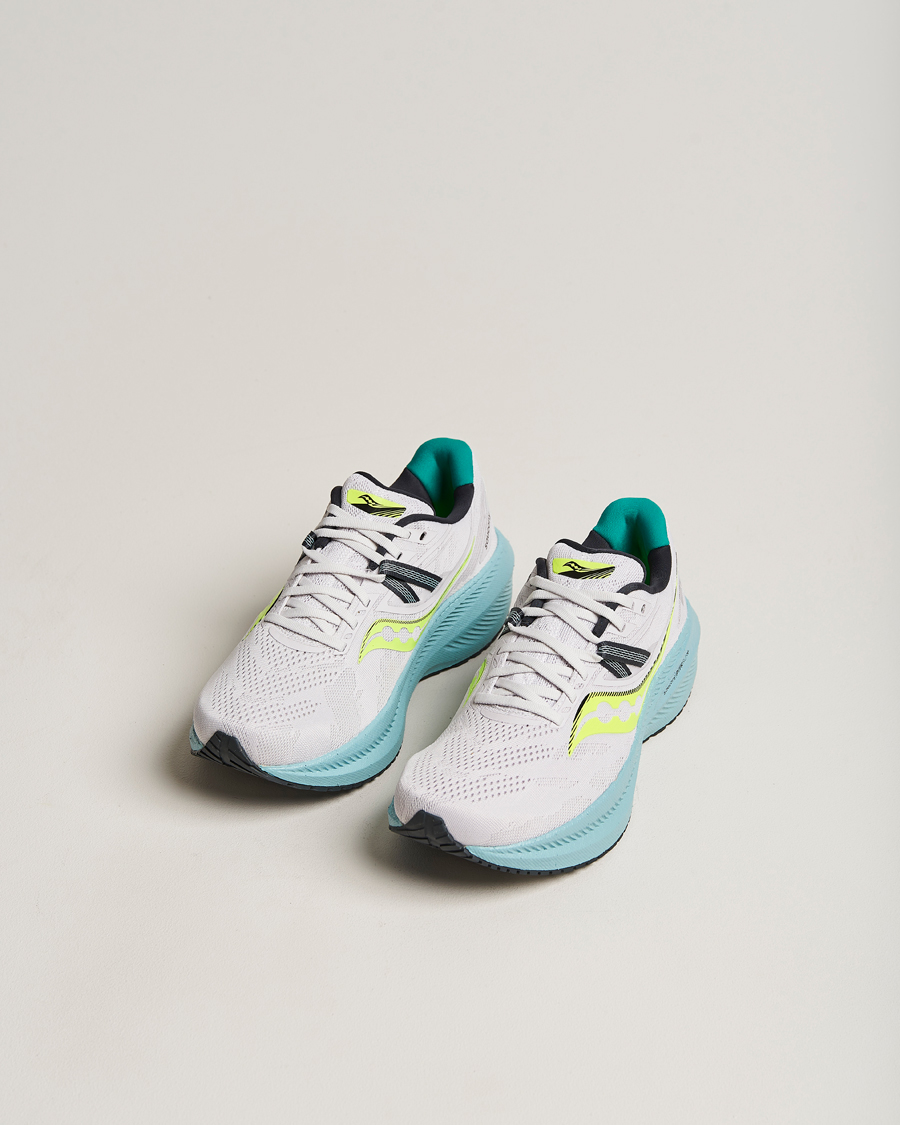 Herr | Saucony Triumph 20 Running Sneaker Fog/Mineral | Saucony | Triumph 20 Running Sneaker Fog/Mineral