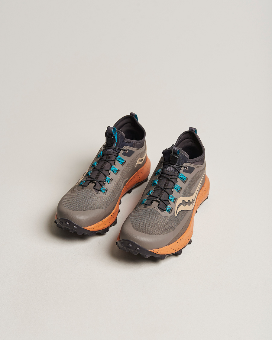 Herr | Löparskor | Saucony | Peregrine 13 ST Trail Sneaker Umber/Basalt