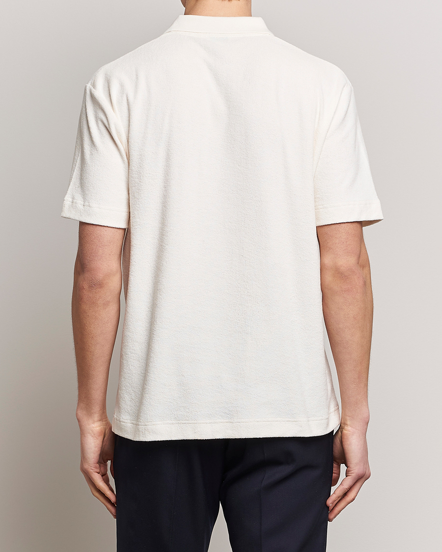 Herr | Pikéer | Sunspel | Towelling Polo Shirt Archive White