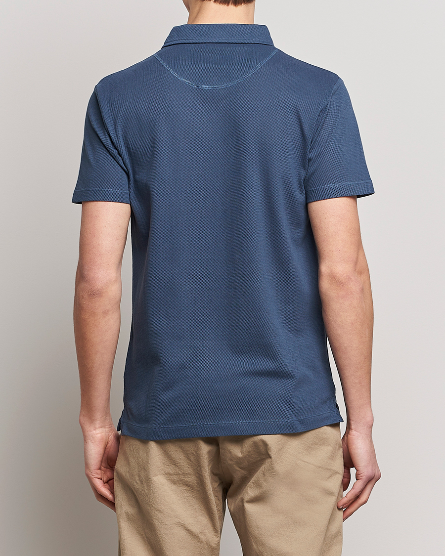 Herr | Pikéer | Sunspel | Riviera Polo Shirt Shale Blue