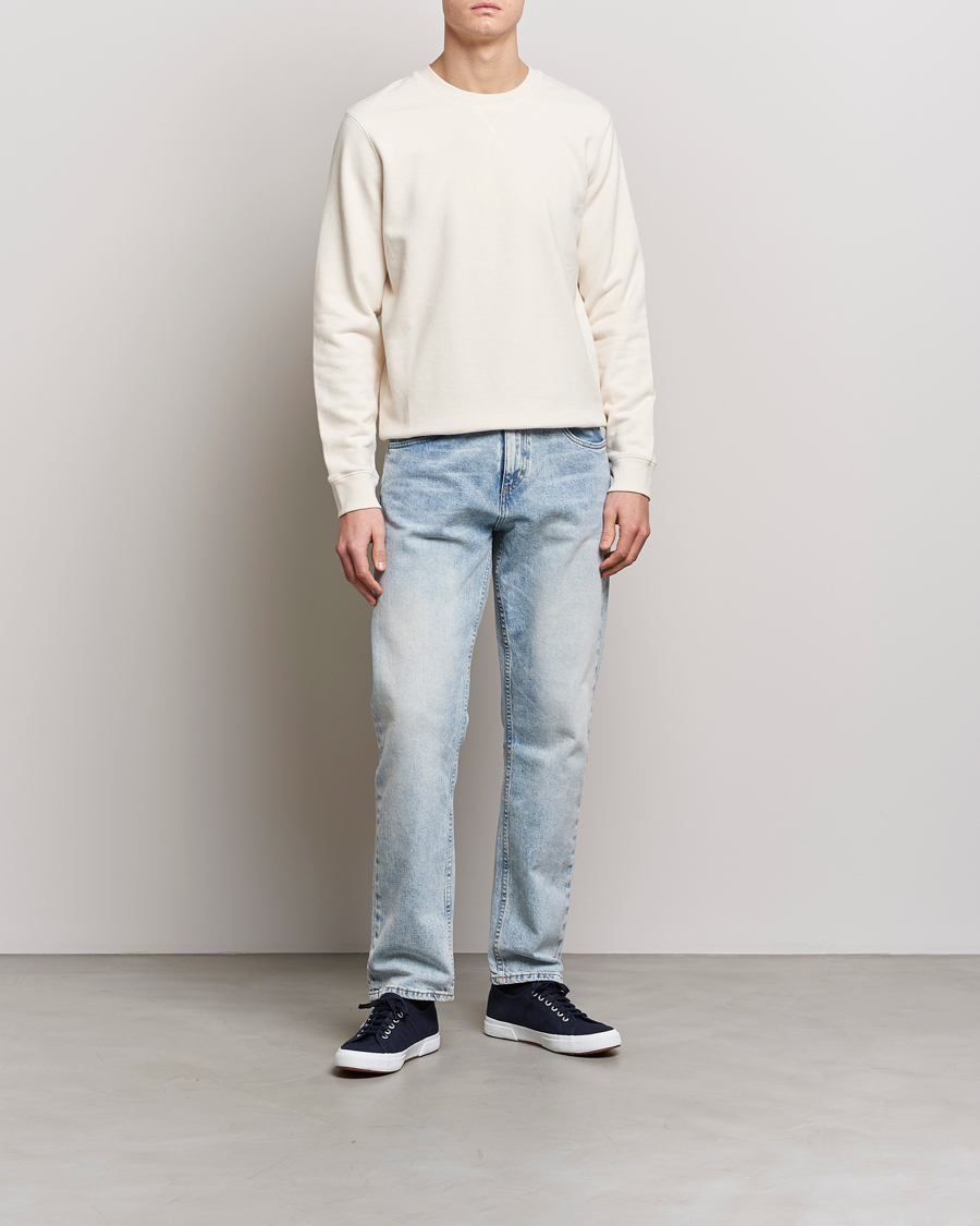 Herr | Tröjor | Sunspel | Loopback Sweatshirt Undyed