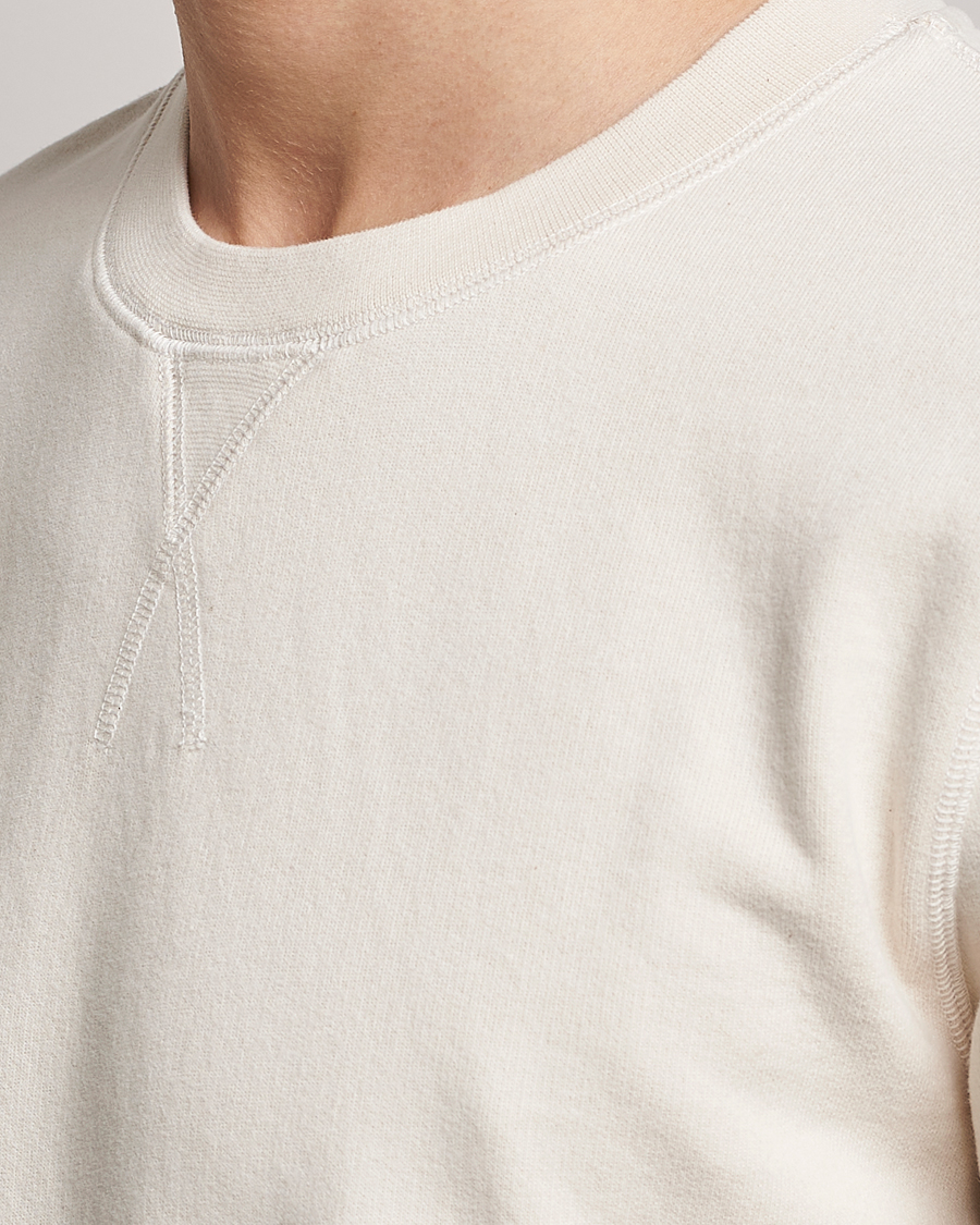 Herr | Tröjor | Sunspel | Loopback Sweatshirt Undyed
