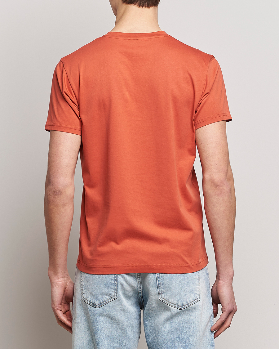 Herr | T-Shirts | Sunspel | Riviera Organic Tee Burnt Sienna