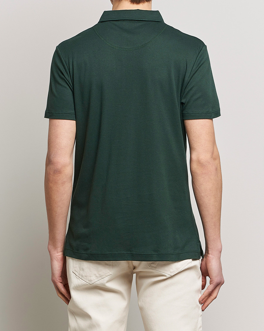 Herr | Pikéer | Sunspel | Sea Island Jersey Riviera Polo Seaweed