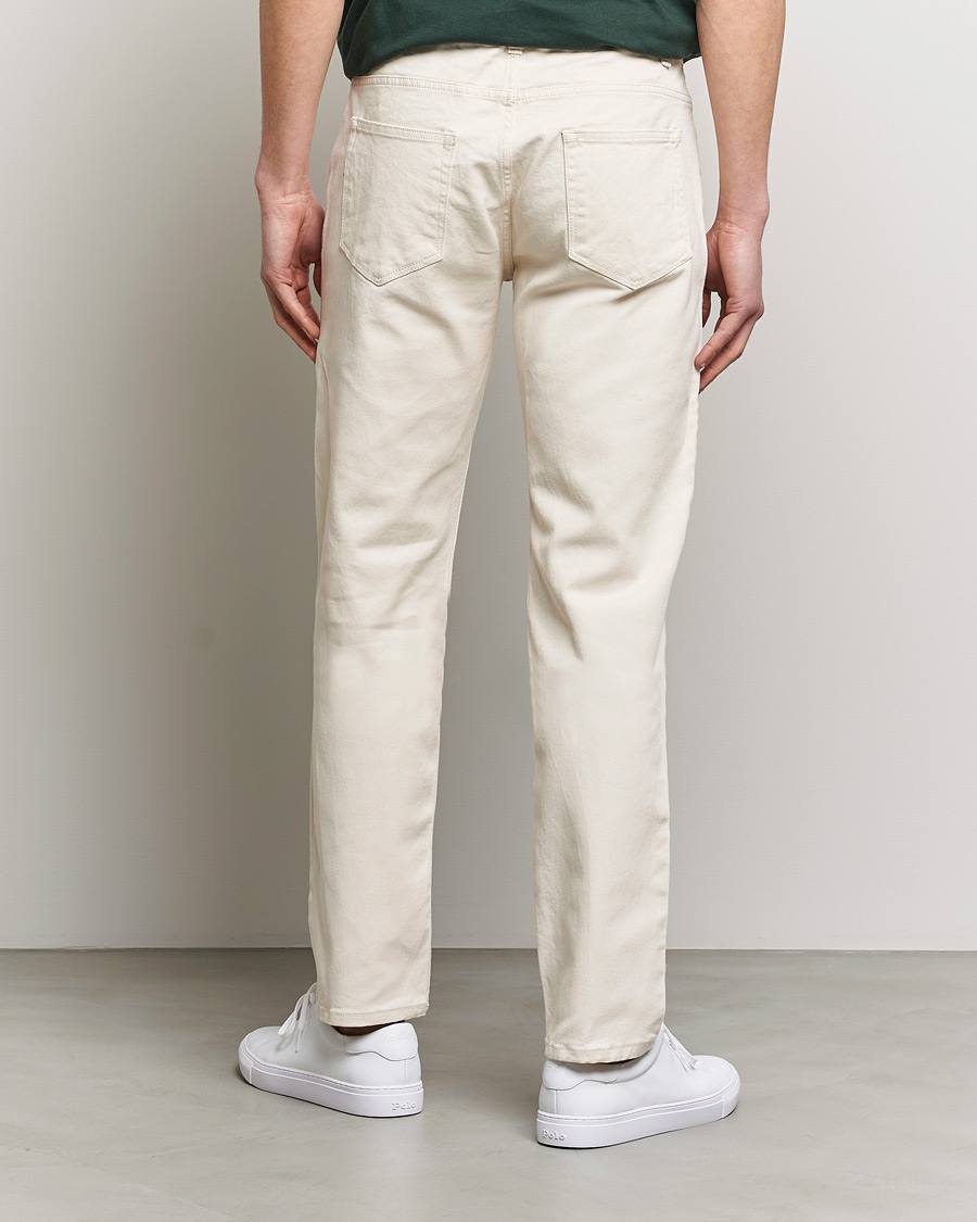 Herr | Byxor | Sunspel | Five Pocket Cotton Twill Trousers Undyed