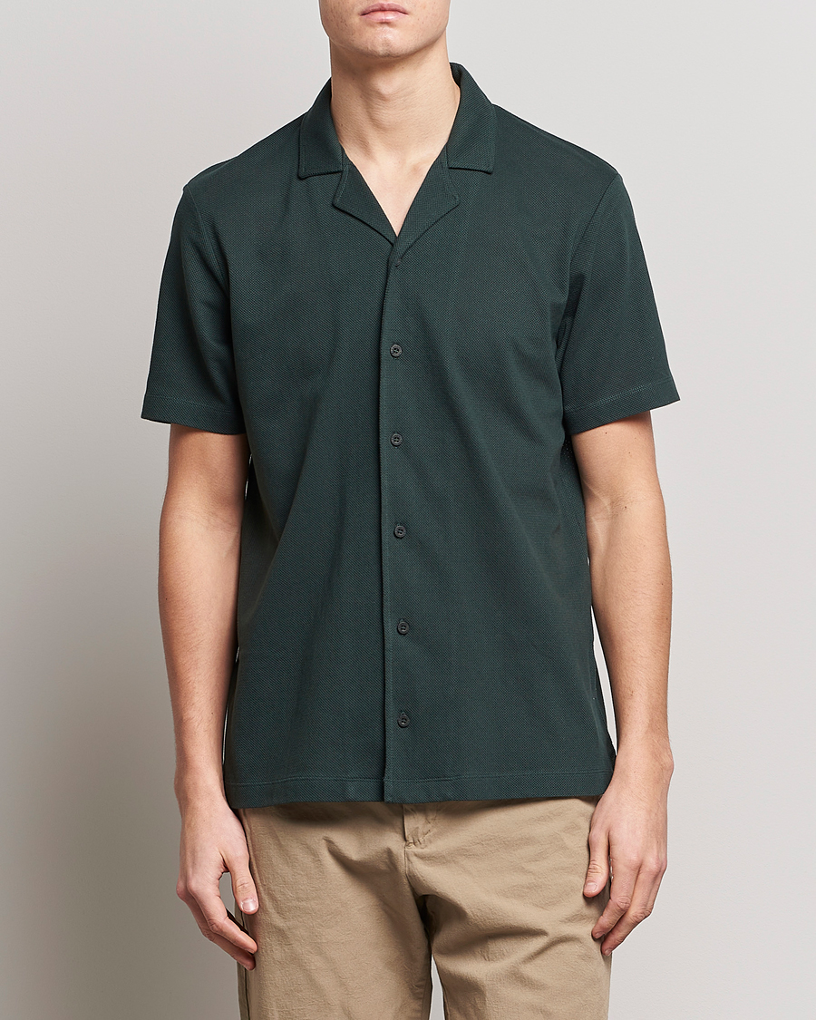 Herr | Pikéer | Sunspel | Riviera Resort Shirt Seaweed