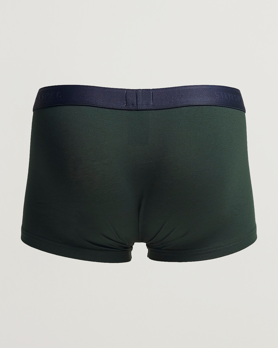Herr | Underkläder | Sunspel | Cotton Stretch Trunk Seaweed