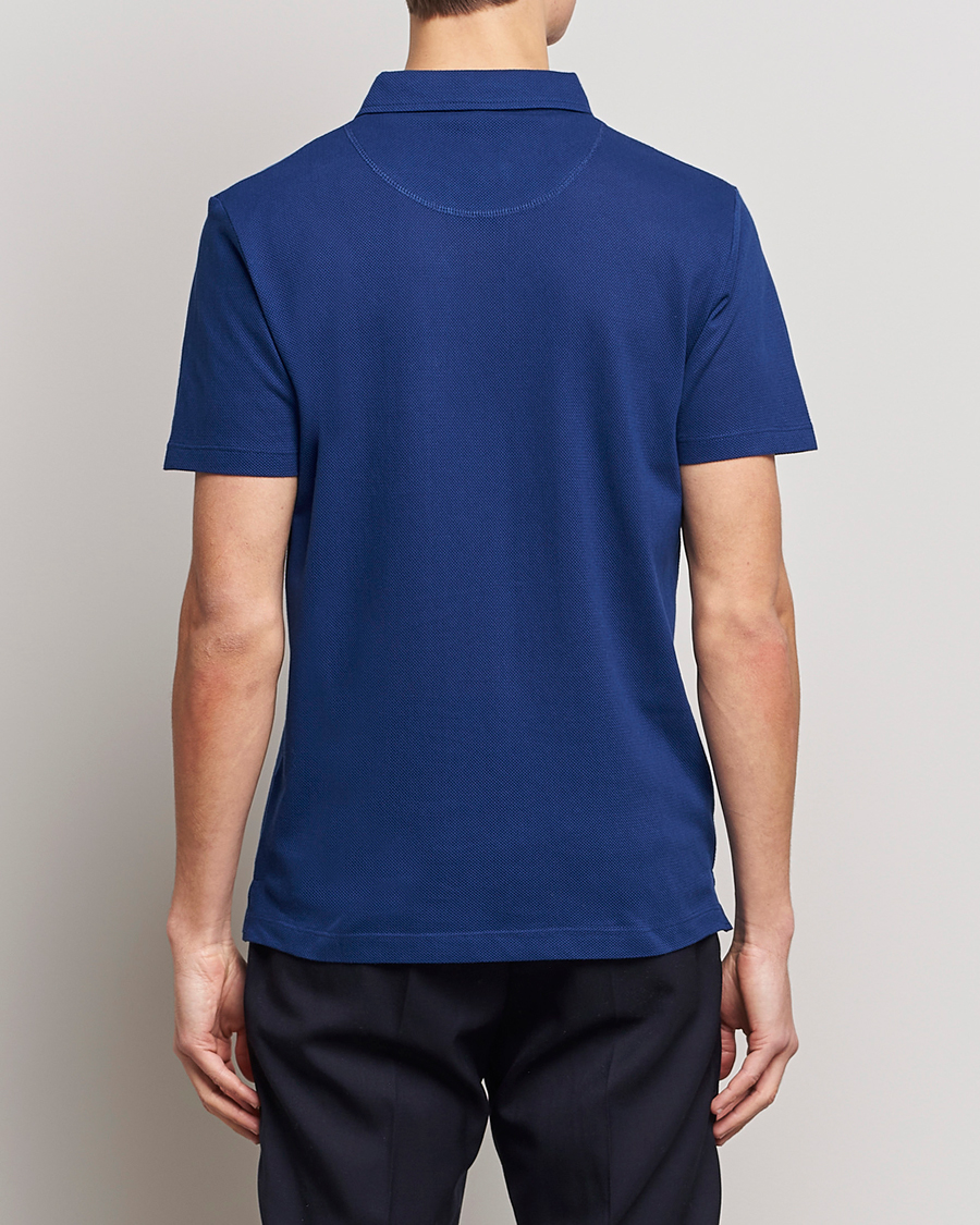 Herr | Pikéer | Sunspel | Riviera Polo Shirt Space Blue