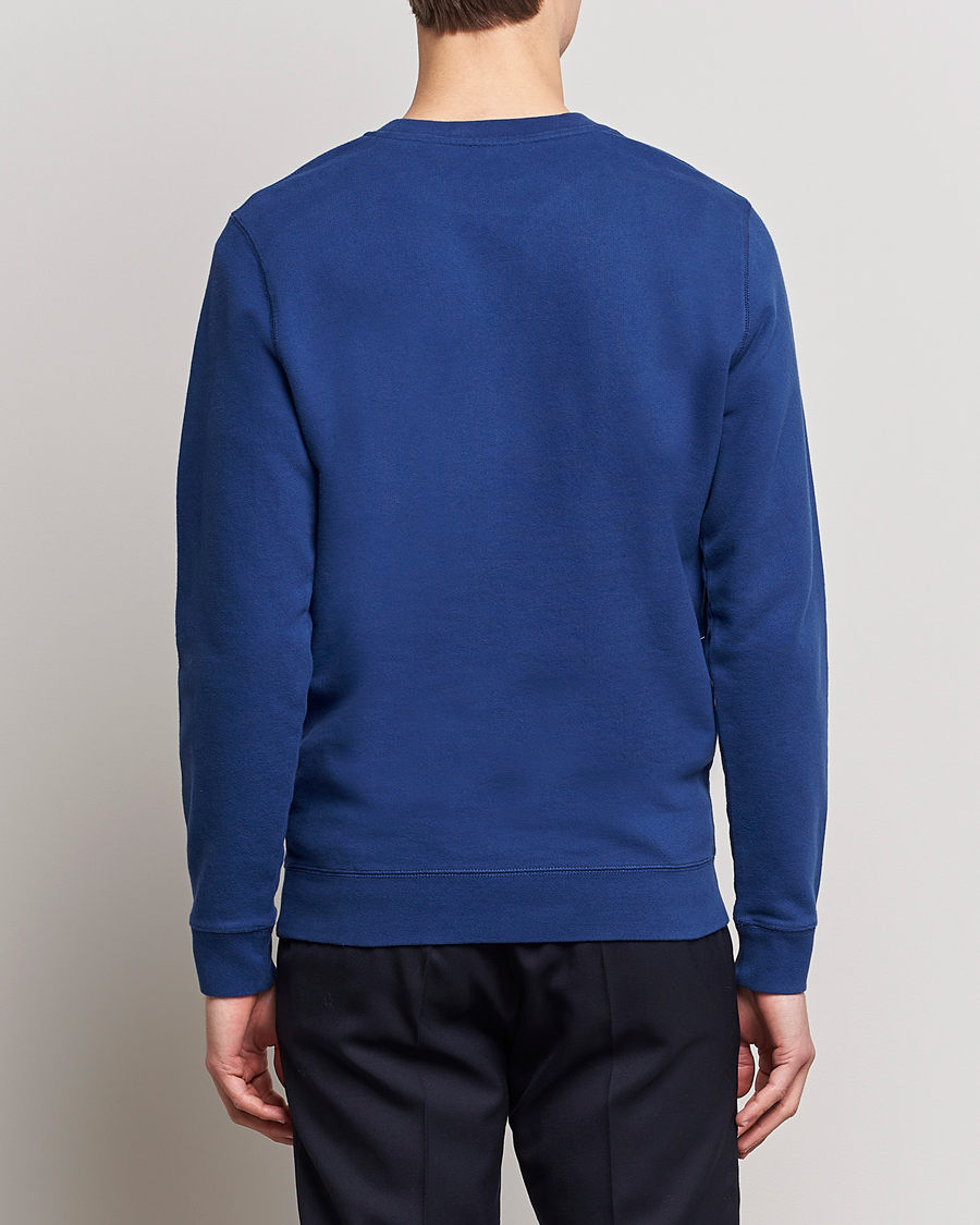 Herr | Tröjor | Sunspel | Loopback Sweatshirt Space Blue