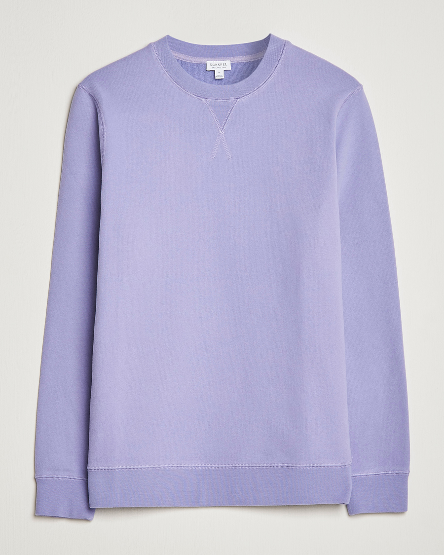 Herr | Tröjor | Sunspel | Loopback Sweatshirt Heather