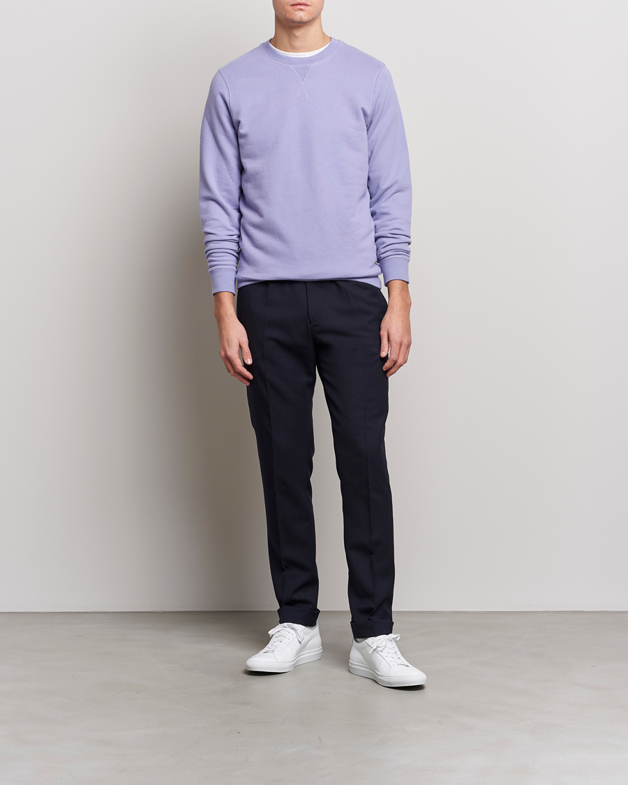 Herr | Tröjor | Sunspel | Loopback Sweatshirt Heather