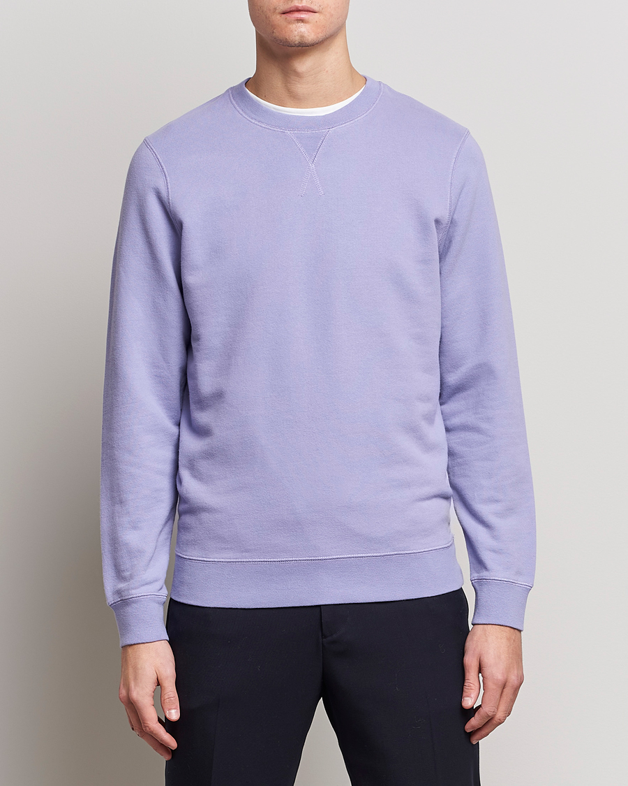 Herr | Tröjor | Sunspel | Loopback Sweatshirt Heather
