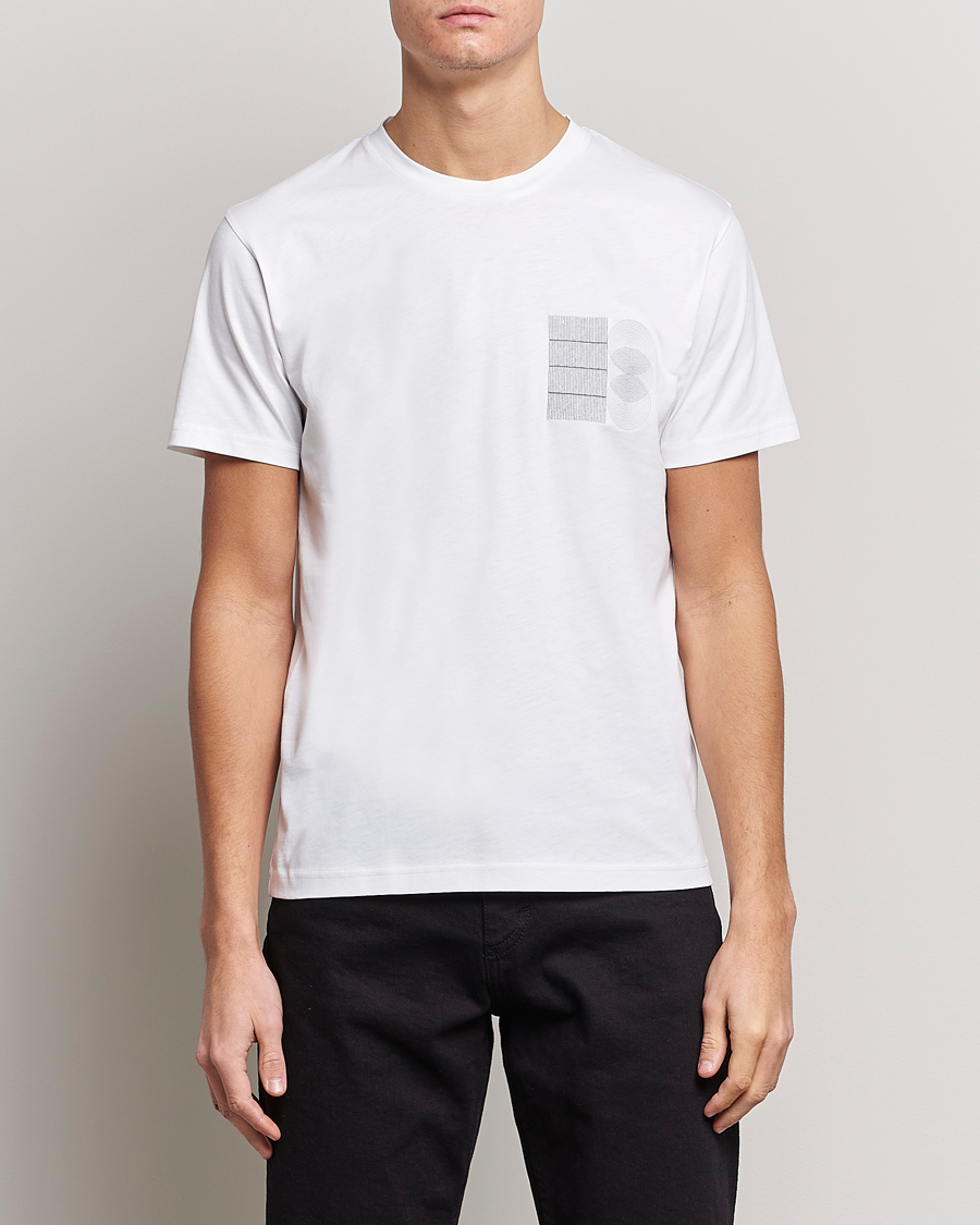 Herr | T-Shirts | Sunspel | Craig Ward Colab Riviera T-Shirt White