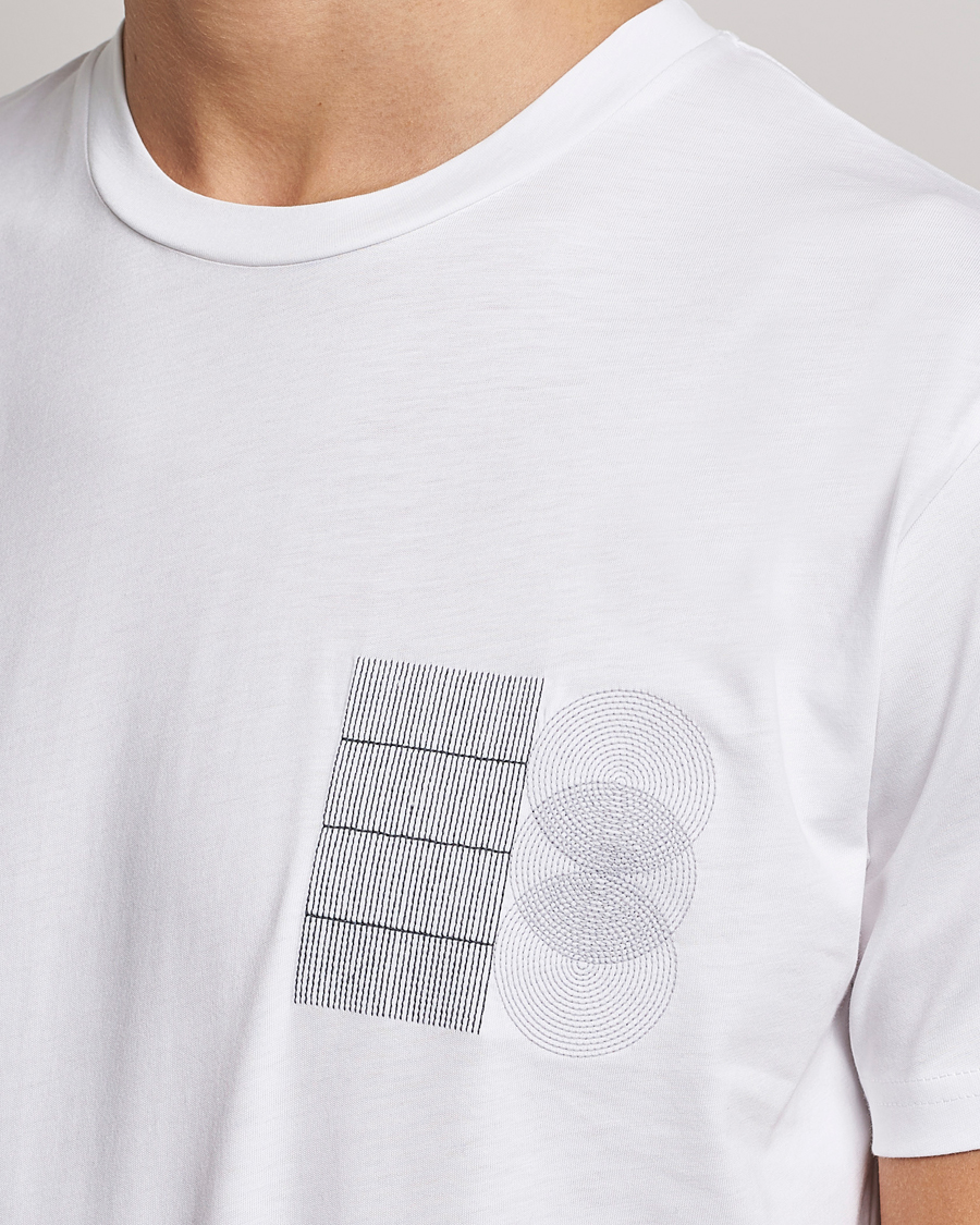 Herr | T-Shirts | Sunspel | Craig Ward Colab Riviera T-Shirt White