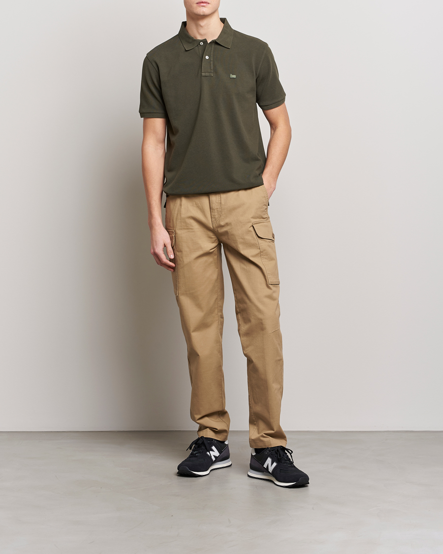 Herr | Pikéer | Woolrich | Classic American Polo Dark Green