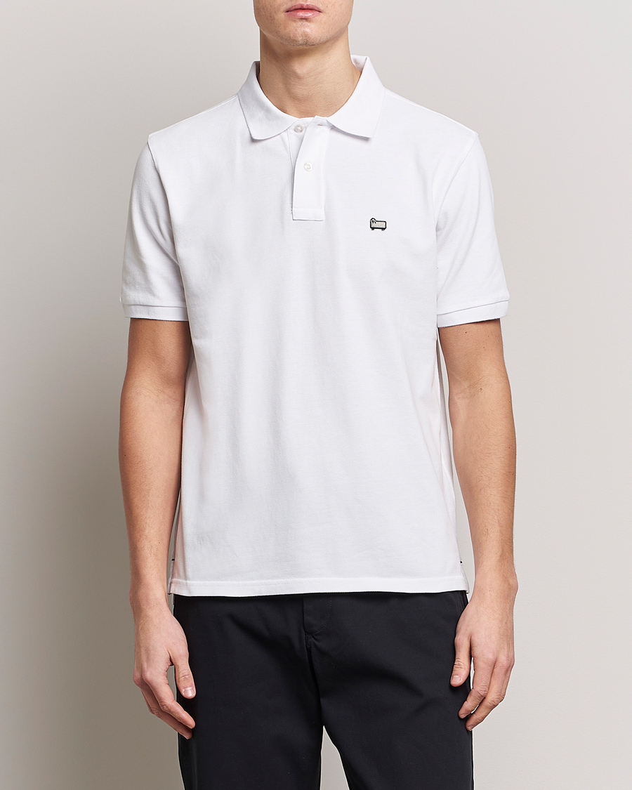 Herr | Woolrich | Woolrich | Classic American Polo Bright White