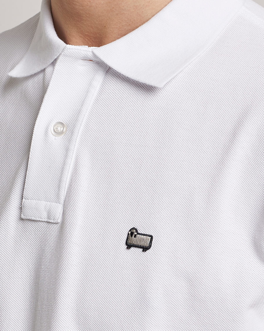 Herr | Pikéer | Woolrich | Classic American Polo Bright White