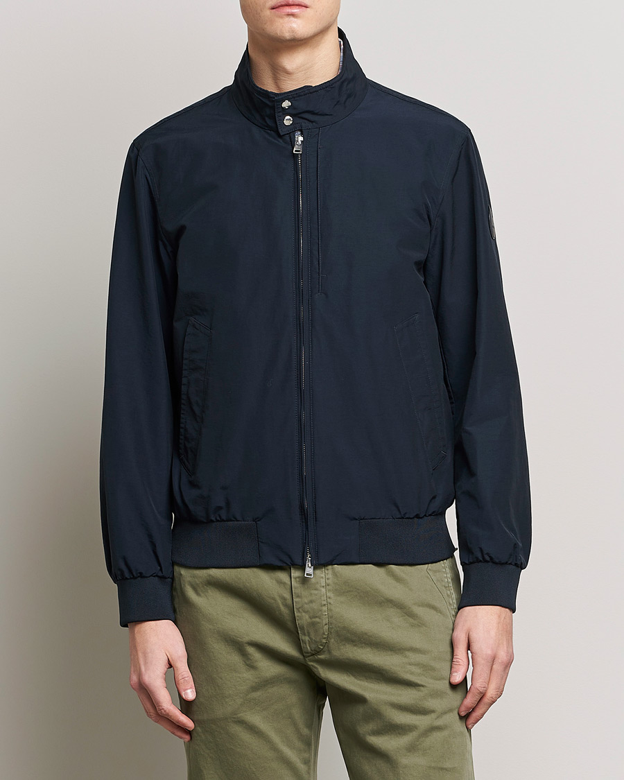 Herr |  | Woolrich | Cruiser Eco Cotton Bomber Jacket Melton Blue