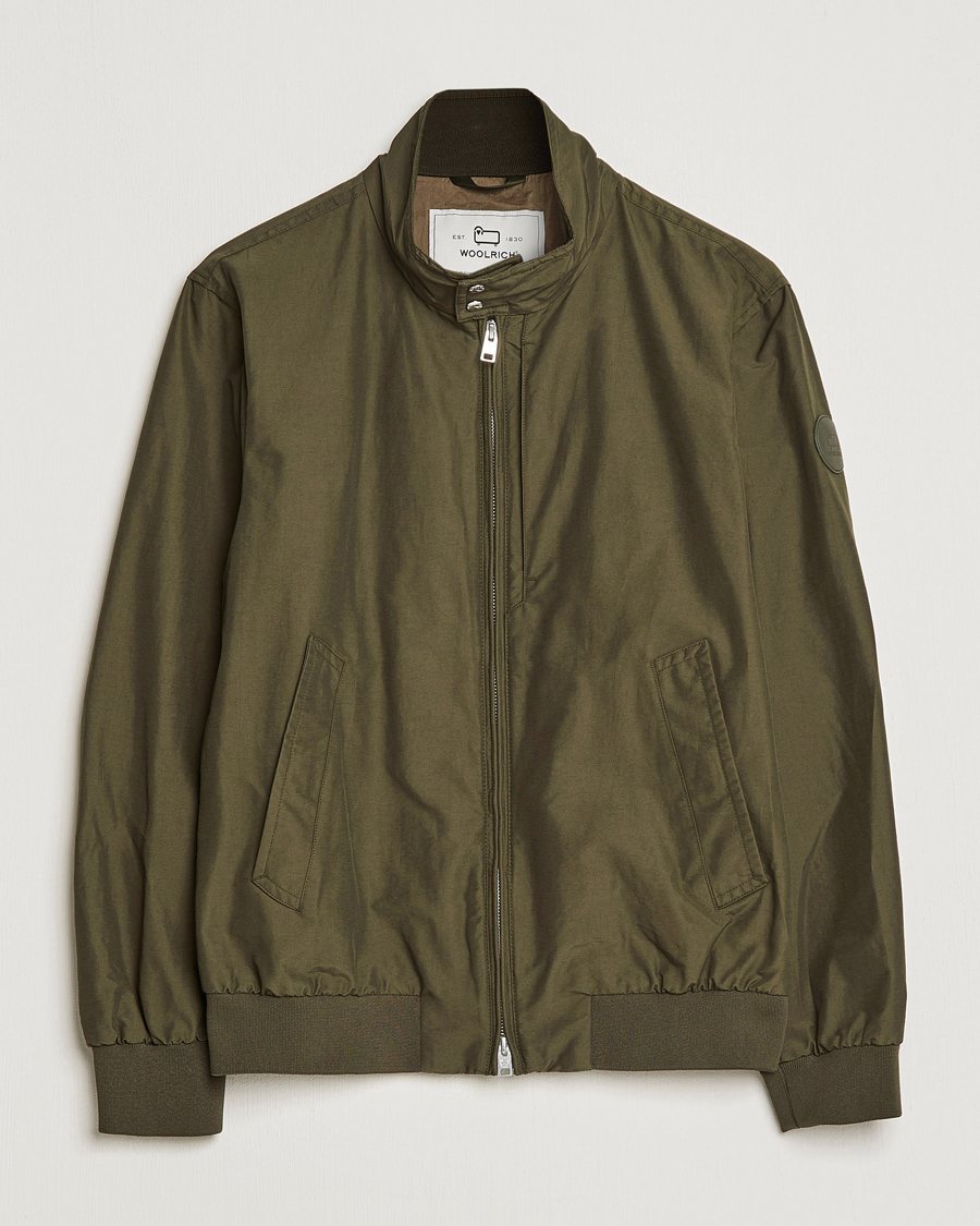 Herr | Jackor | Woolrich | Cruiser Eco Cotton Bomber Jacket Dark Green