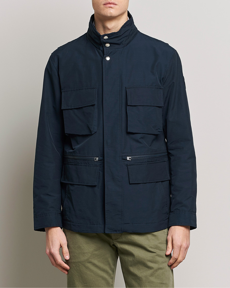 Herr | Field jackets | Woolrich | Cruiser Eco Field Jacket Melton Blue