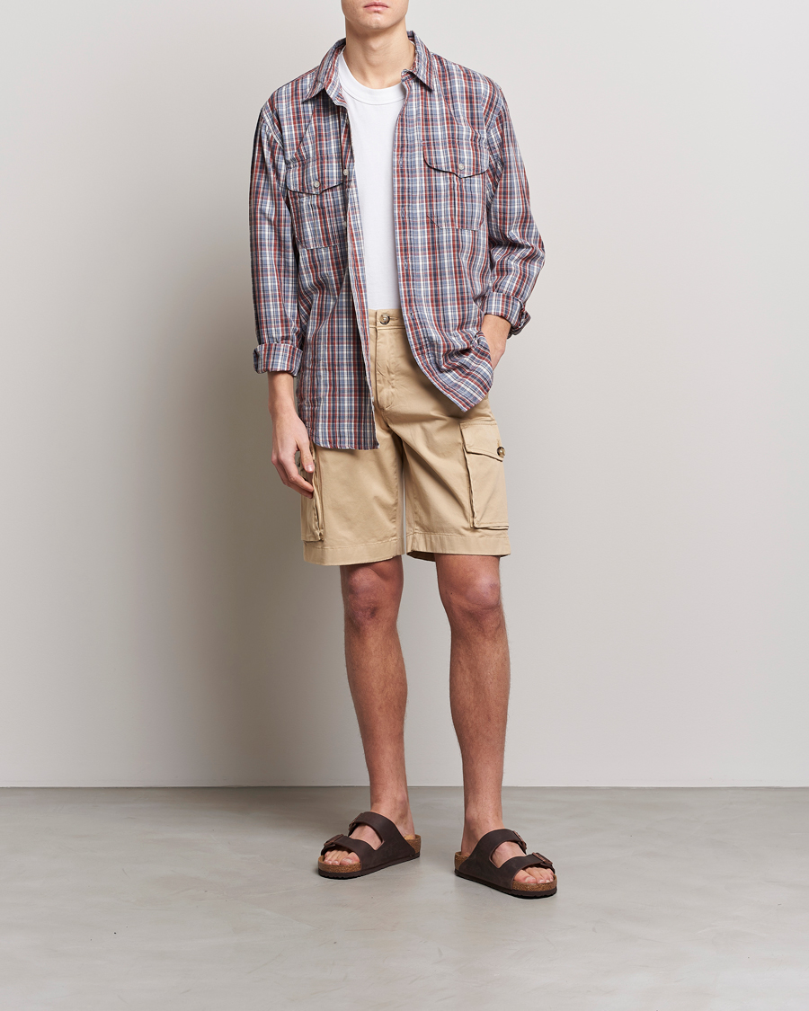 Herr | Shorts | Woolrich | Classic Cargo Shorts Beach Sand