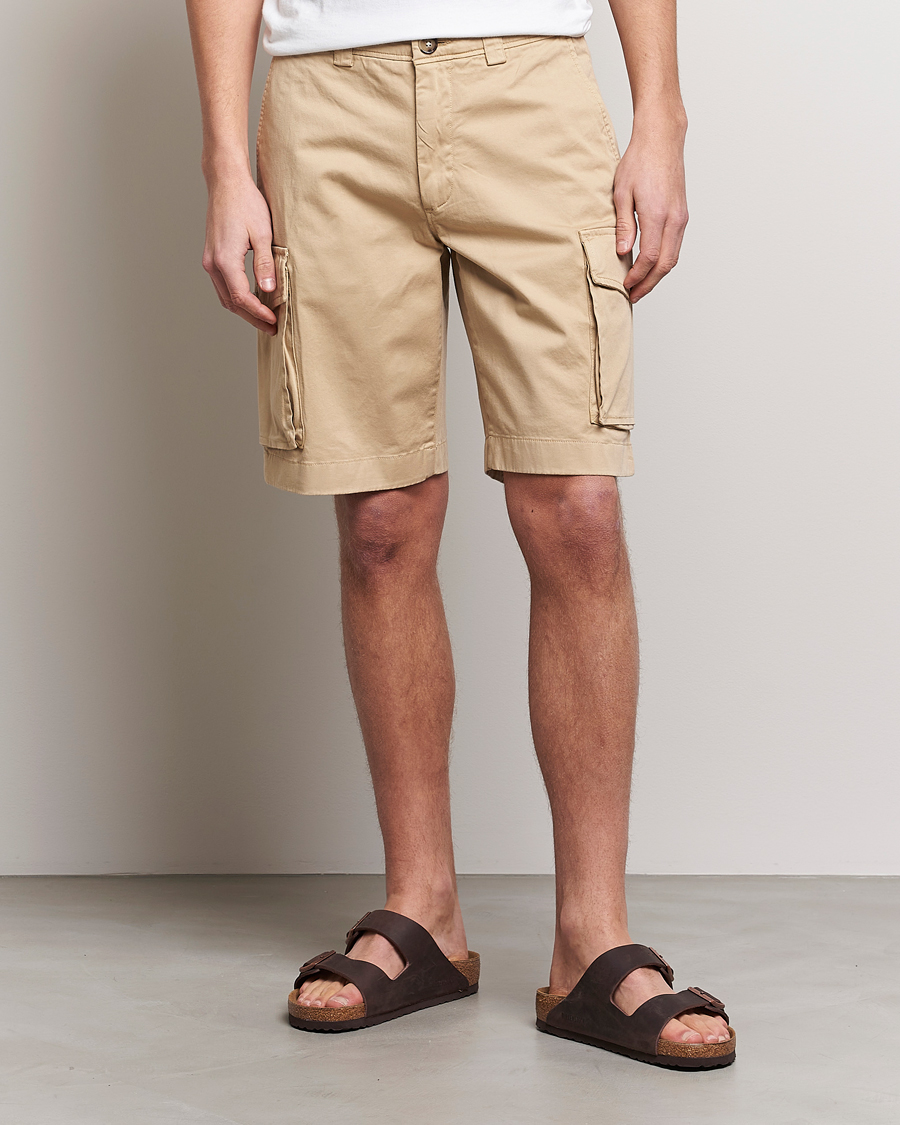 Herr | American Heritage | Woolrich | Classic Cargo Shorts Beach Sand