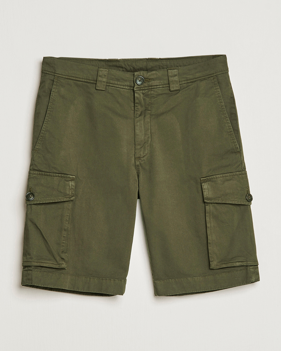 Herr | Shorts | Woolrich | Classic Cargo Shorts Dark Green