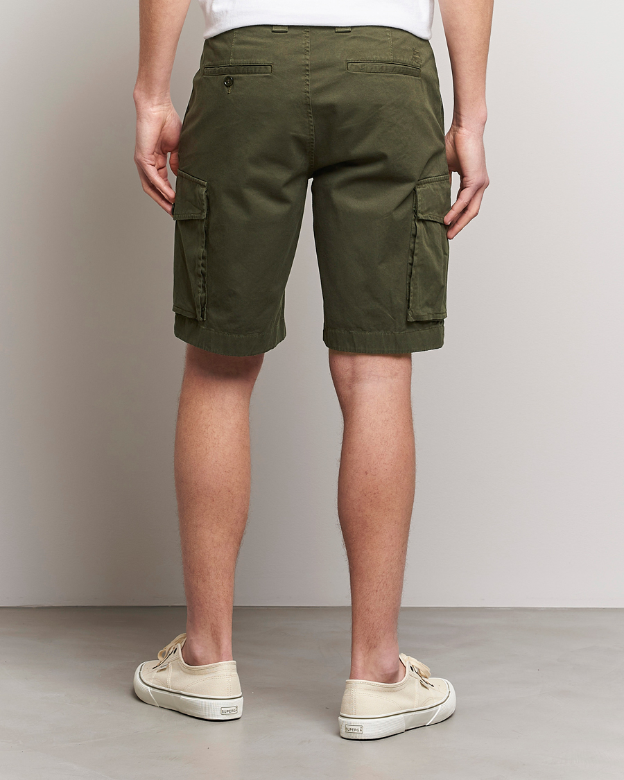 Herr | Shorts | Woolrich | Classic Cargo Shorts Dark Green