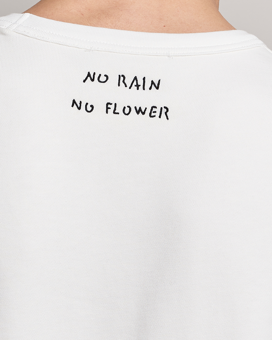 Herr | Tröjor | Lardini | Cotton Embroidery Logo Sweatshirt White