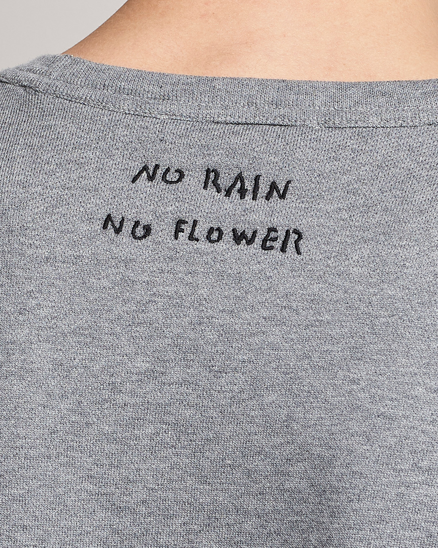 Herr | Tröjor | Lardini | Cotton Embroidery Logo Sweatshirt Grey