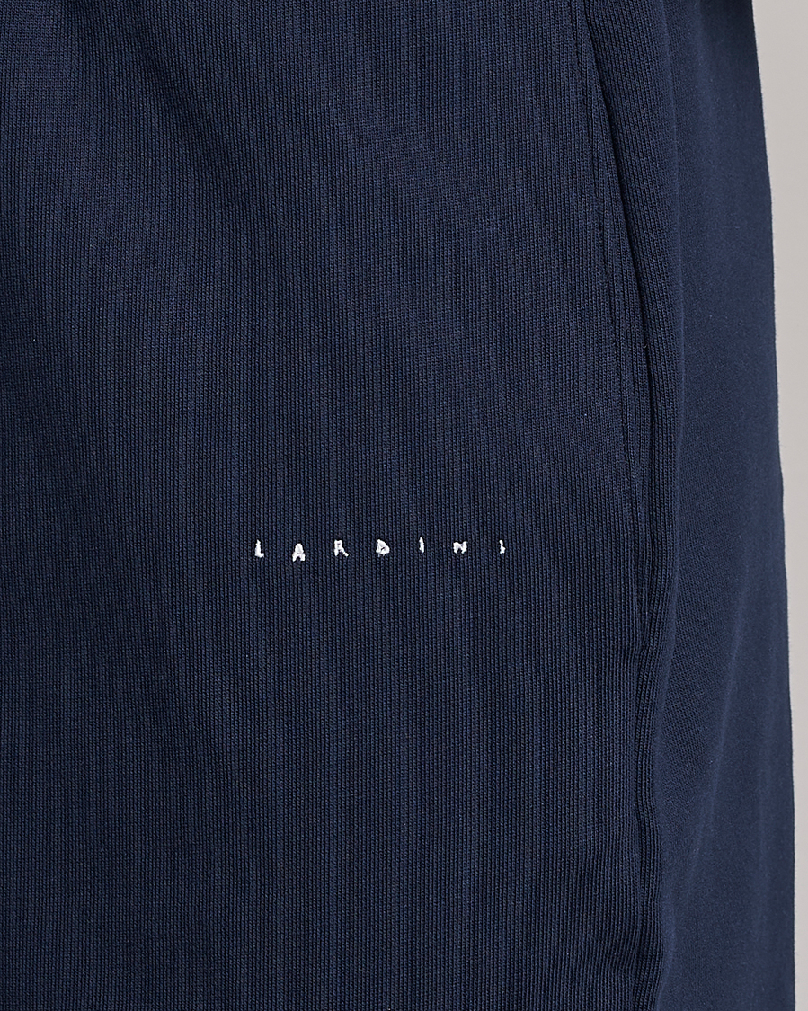 Herr | Shorts | Lardini | Cotton Embroidery Shorts Navy