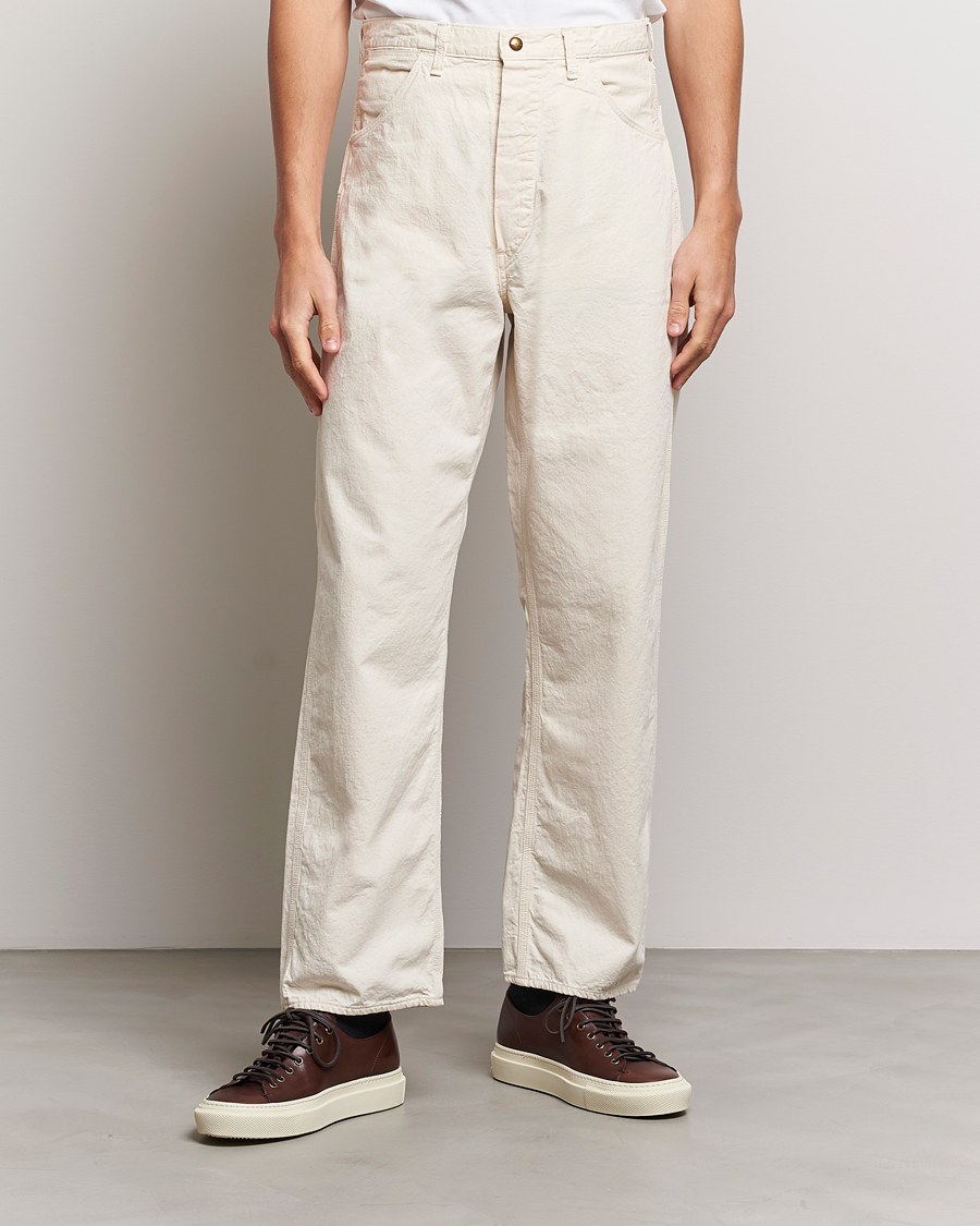 Herr | Byxor | orSlow | 60s Painter Pants Ecru