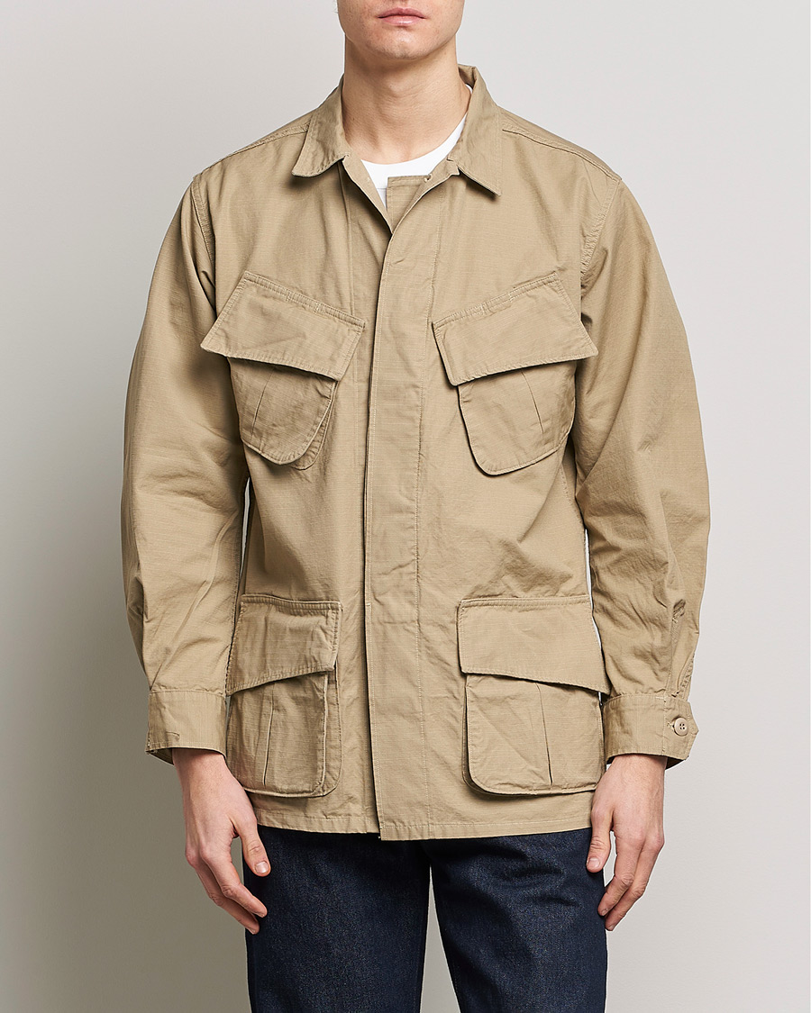 Herr | Jackor | orSlow | US Army Tropical Jacket Beige