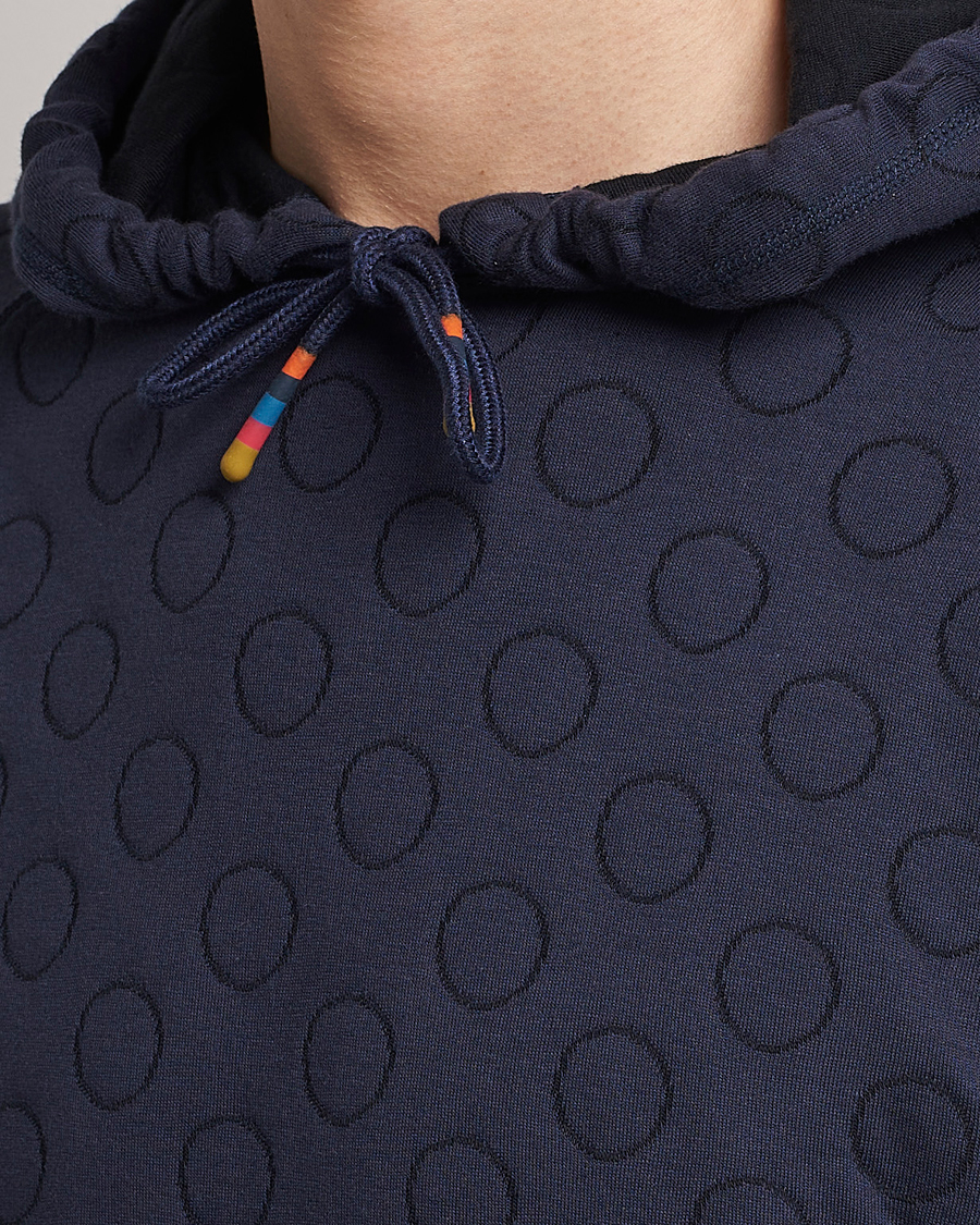 Herr | Tröjor | Paul Smith | Jacquard Hoodie Navy