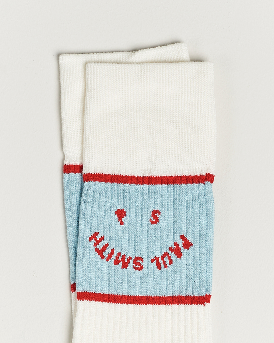 Herr | Underkläder | Paul Smith | PS Face Sock Off White