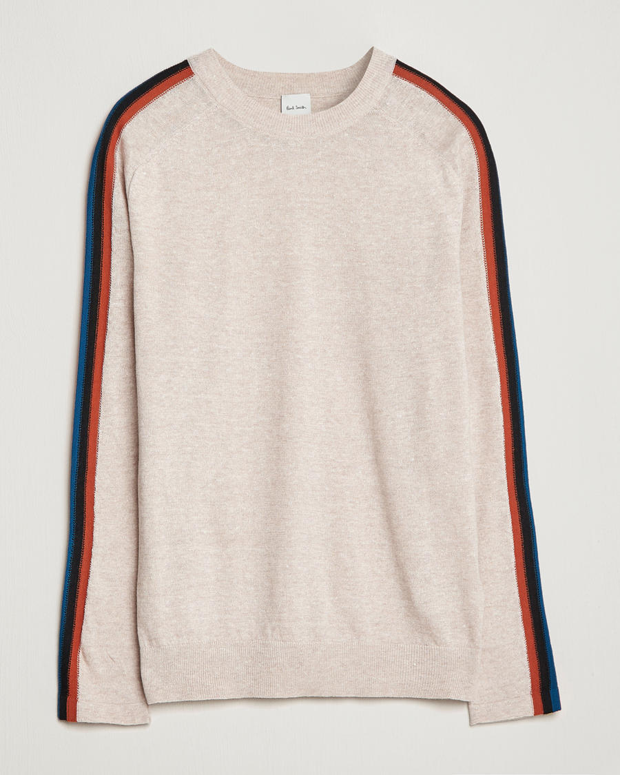 Herr | Tröjor | Paul Smith | Knitted Crew Neck White