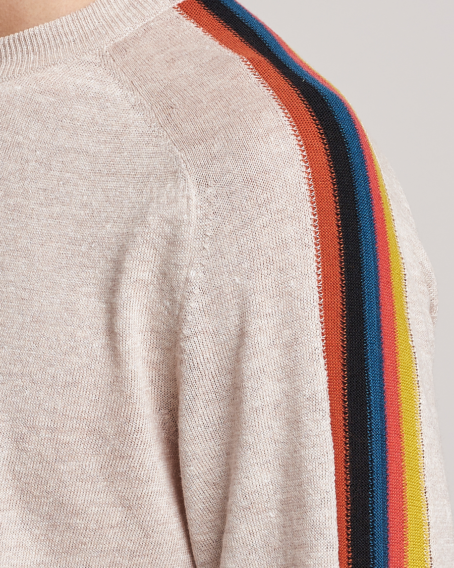 Herr | Tröjor | Paul Smith | Knitted Crew Neck White