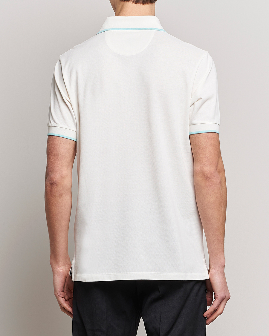 Herr | Pikéer | Paul Smith | Floral Polo White
