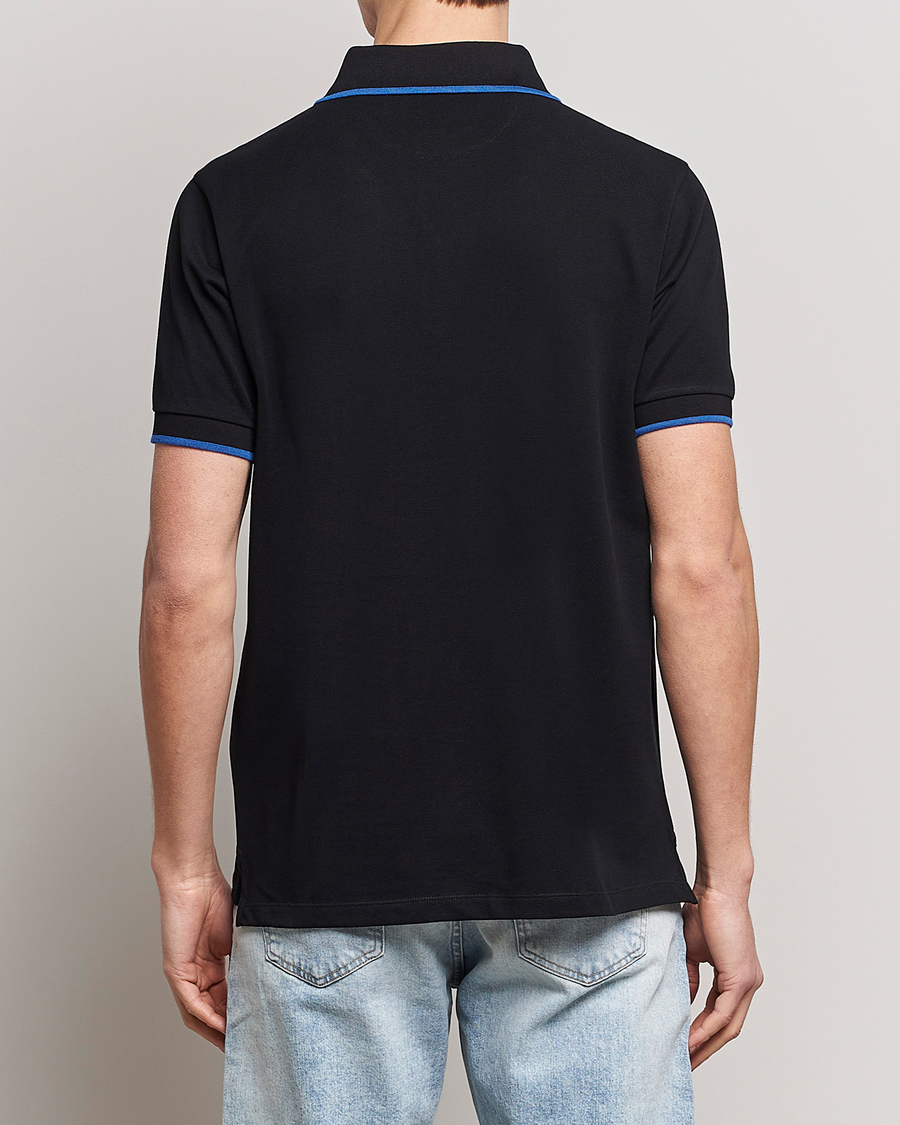 Herr | Pikéer | Paul Smith | Floral Polo Black
