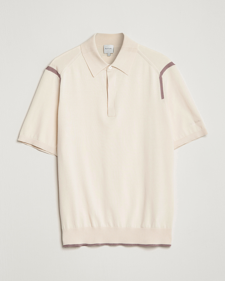 Herr | Pikéer | Paul Smith | Organic Cotton Polo Off White