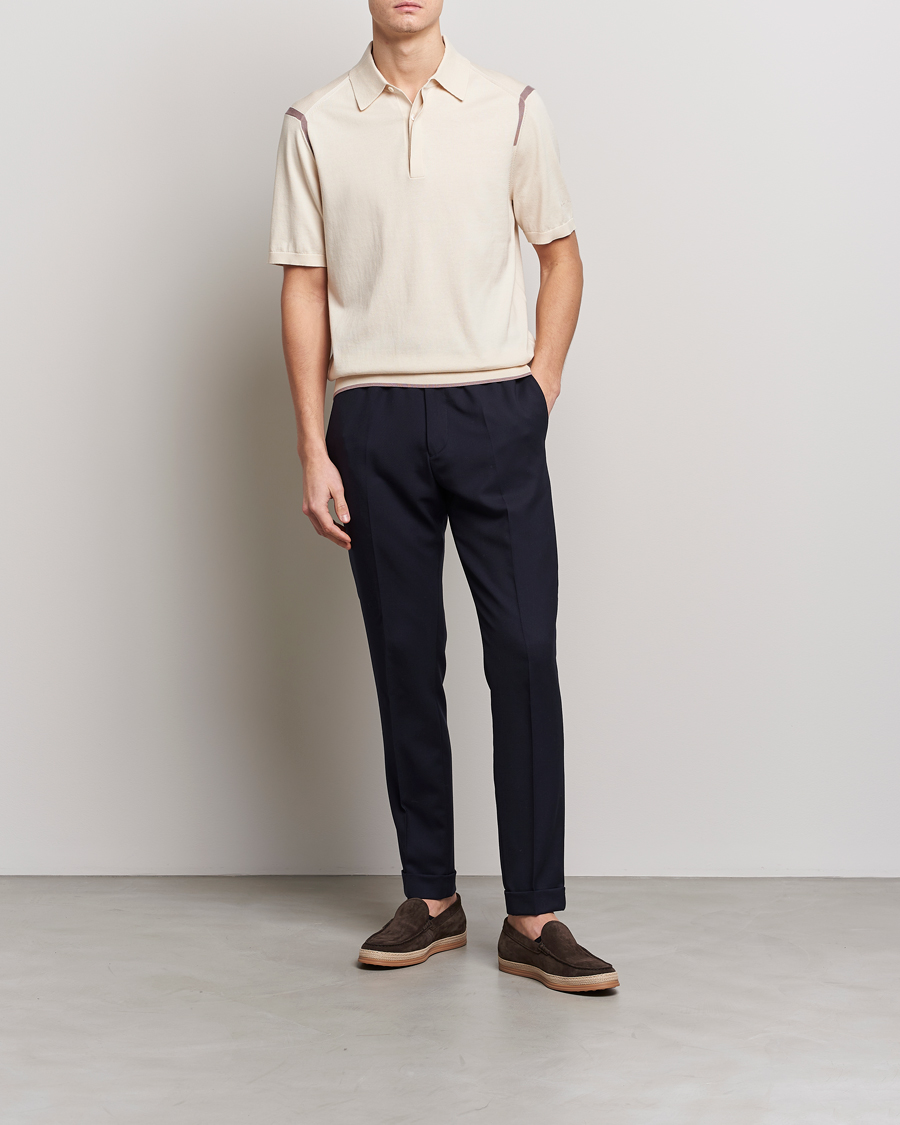 Herr | Pikéer | Paul Smith | Organic Cotton Polo Off White