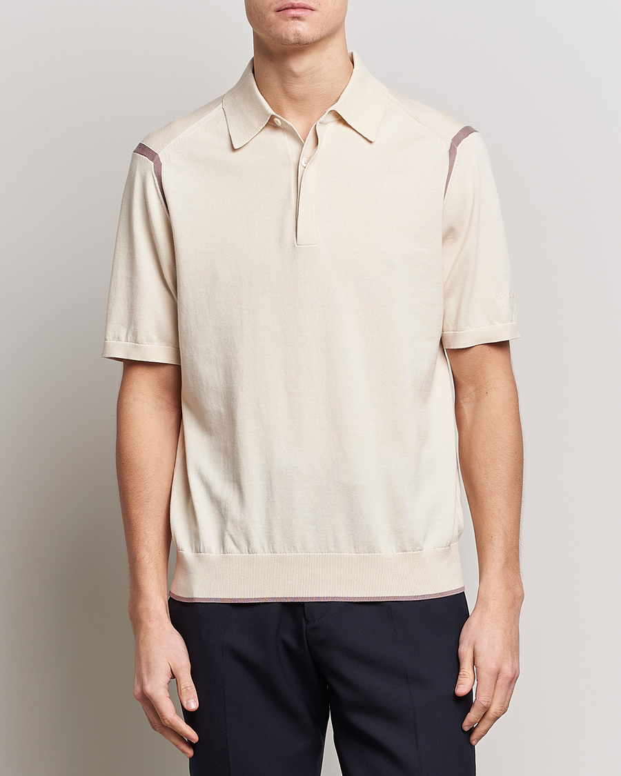 Herr | Pikéer | Paul Smith | Organic Cotton Polo Off White